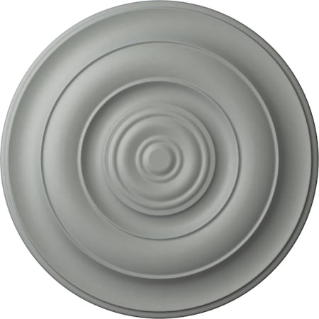 Ekena Millwork Niobe Ceiling Medallion (Fits Canopies up to 8 5/8"), 18"OD x 1 1/2"P, Primed White CM18NI
